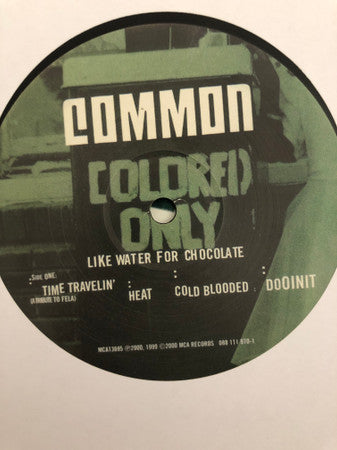 Common : Like Water For Chocolate (2xLP, Album)