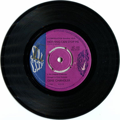 Gene Chandler : Nothing Can Stop Me (7", Single, RE)