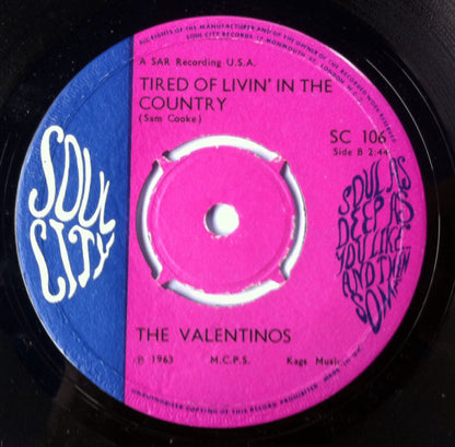 Valentinos : It's All Over Now (7", Single)