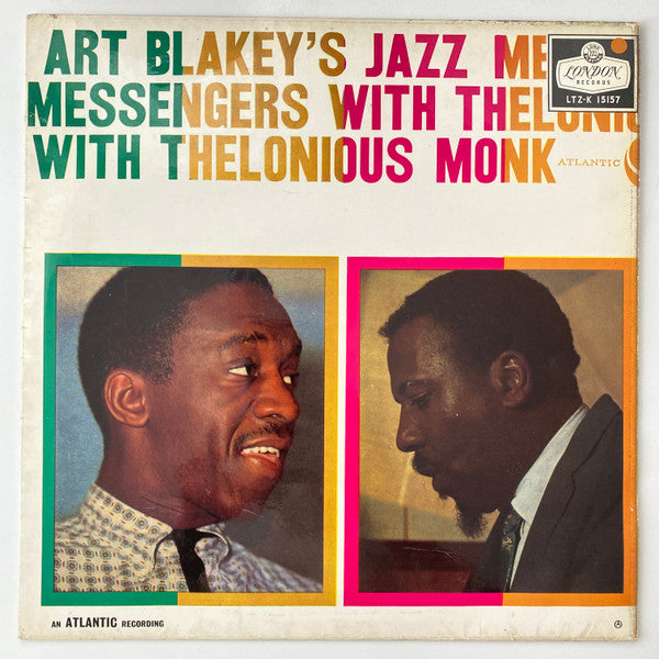 Art Blakey & The Jazz Messengers : Art Blakey's Jazz Messengers With Thelonious Monk (LP, Album, Mono)