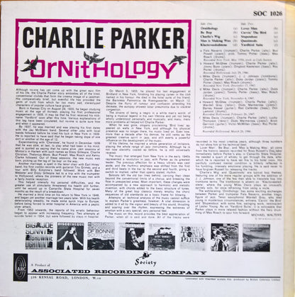 Charlie Parker : Ornithology (LP, Comp, Mono)