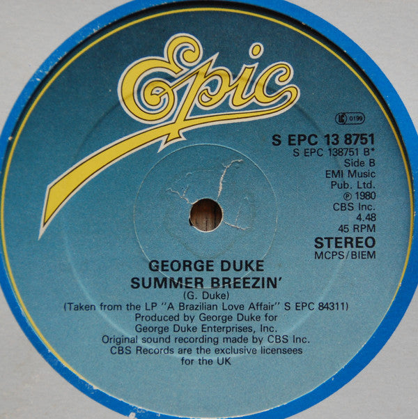 George Duke : Brazilian Love Affair (12")