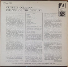 Ornette Coleman : Change Of The Century (LP, Album, Mono)