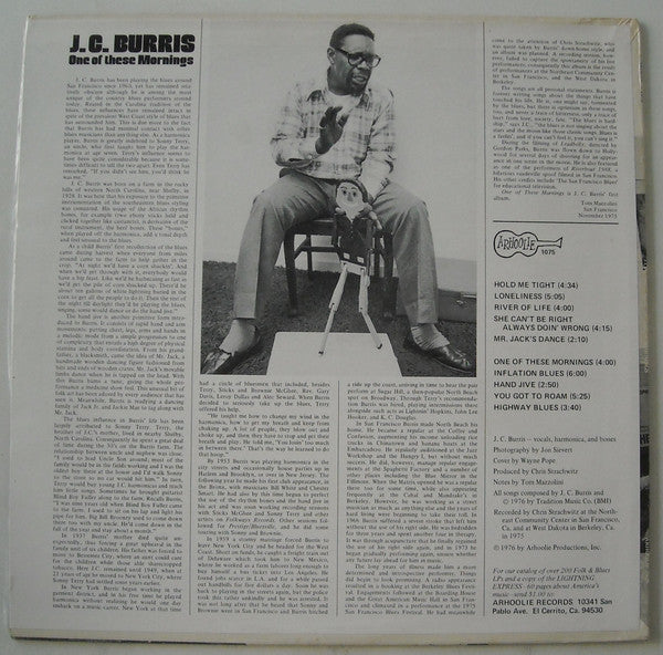 J.C. Burris : One Of These Mornings (LP, Album)