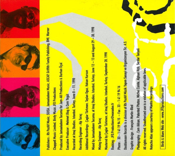 Burhan Öçal / Jamaaladeen Tacuma Featuring Natacha Atlas : Groove Alla Turca (CD, Album, RE, Dig)