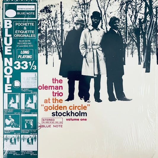 The Ornette Coleman Trio : At The "Golden Circle" Stockholm (Volume One) (LP, Album, RE)