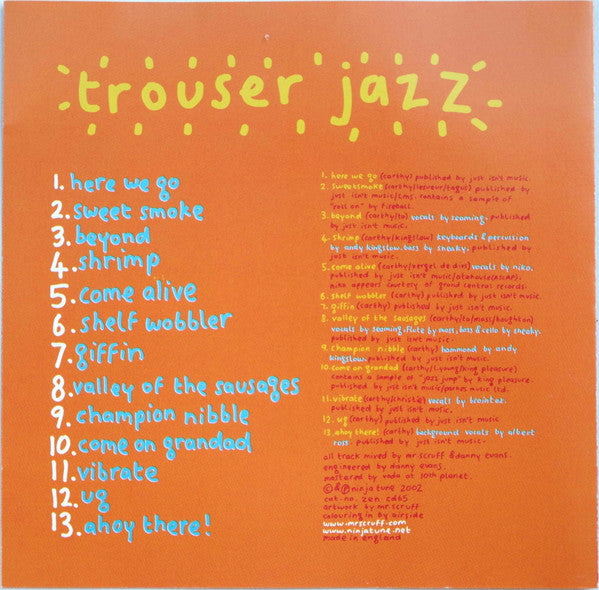 Mr. Scruff : Trouser Jazz (CD, Album)