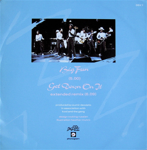 Kool & The Gang : Big Fun / Get Down On It (Extended Remix) (12", Single)