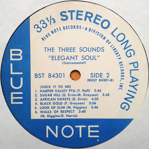 Gene Harris And His Three Sounds* : Elegant Soul (LP, Album)