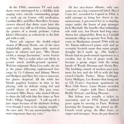 Blossom Dearie : May I Come In? (CD, Album, RE)