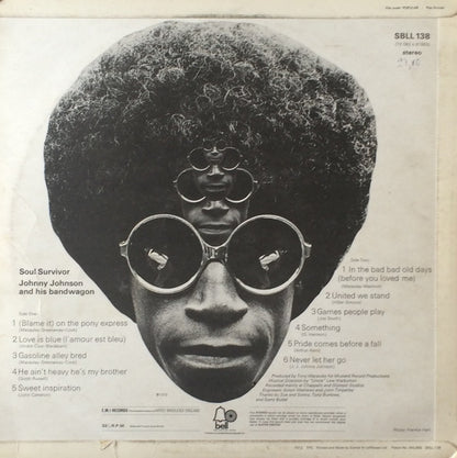 Johnny Johnson And The Bandwagon : Soul Survivor (LP, Album)