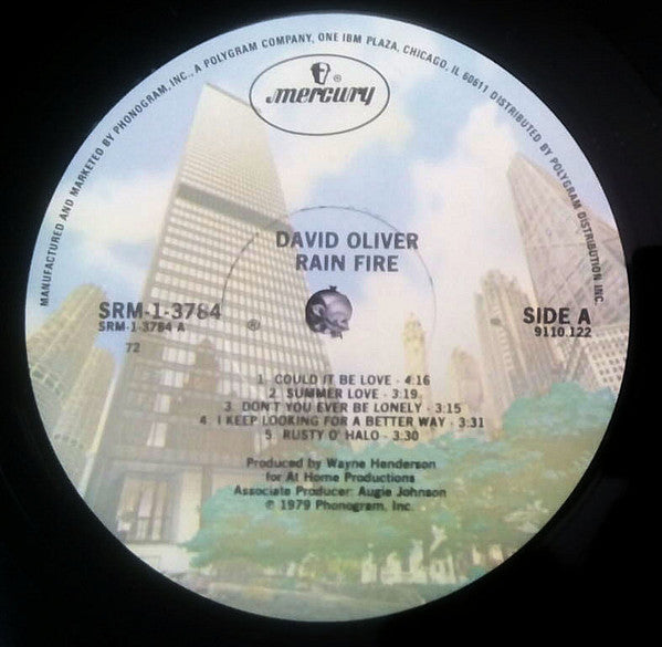 David Oliver (3) : Rain Fire (LP, Album, 72 )