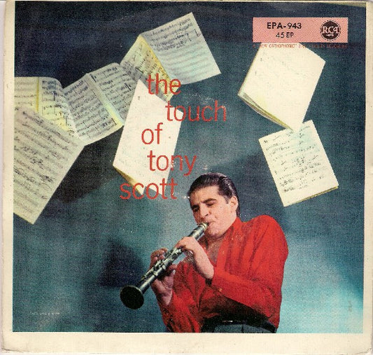 Tony Scott's Quartet* : The Touch Of Tony Scott ('Round About Midnight) (7", EP, Top)