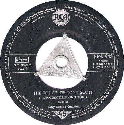 Tony Scott's Quartet* : The Touch Of Tony Scott ('Round About Midnight) (7", EP, Top)