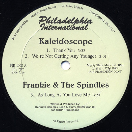 Kaleidoscope (7) And Frankie & The Spindles : Various (12", EP, Promo)