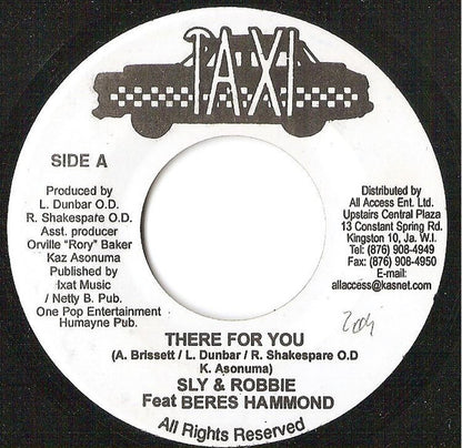 Sly & Robbie Feat. Beres Hammond : There For You (7")