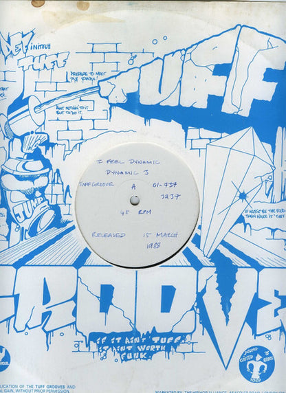 The Dynamic MC's : I Feel Dynamic (12", Promo, W/Lbl)