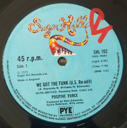 Positive Force : We Got The Funk (12", Single)