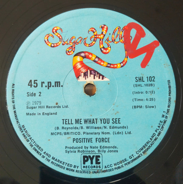 Positive Force : We Got The Funk (12", Single)