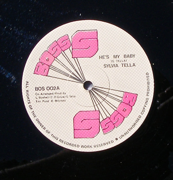 Sylvia Tella : He's My Baby (12")