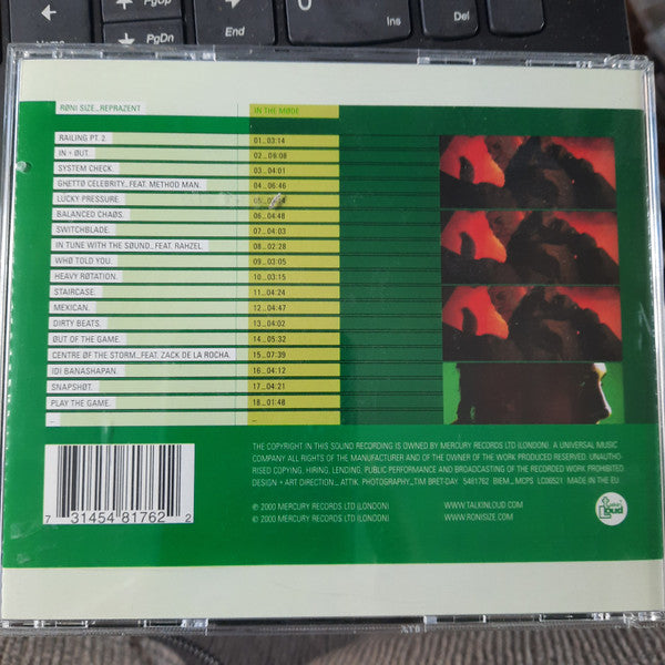 Roni Size / Reprazent : In The Møde (CD, Album)