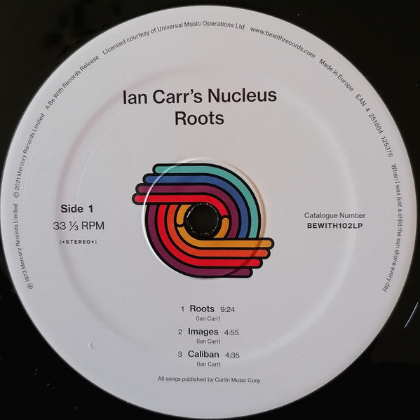 Ian Carr's Nucleus* : Roots (LP, Album, RE)