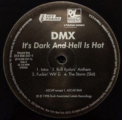 DMX : It's Dark And Hell Is Hot (2xLP, Album)