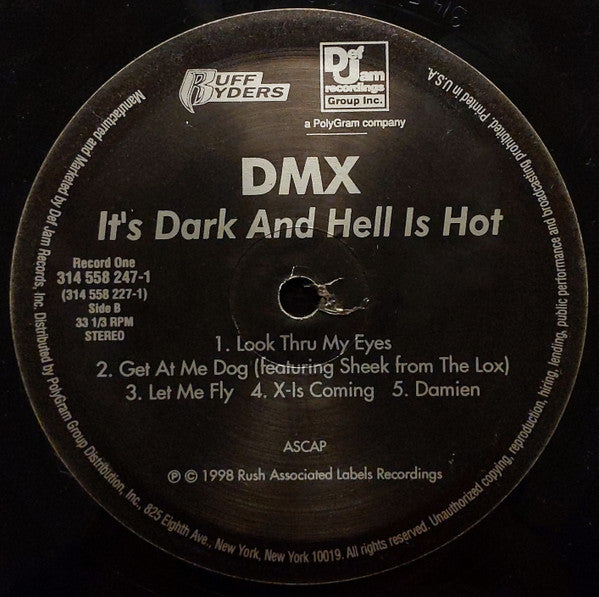 DMX : It's Dark And Hell Is Hot (2xLP, Album)