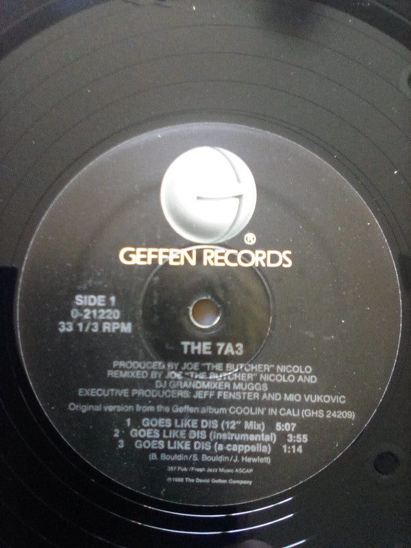The 7A3* : Goes Like Dis (12", Maxi, Spe)