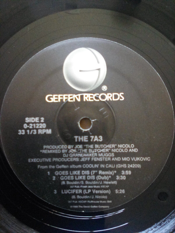 The 7A3* : Goes Like Dis (12", Maxi, Spe)