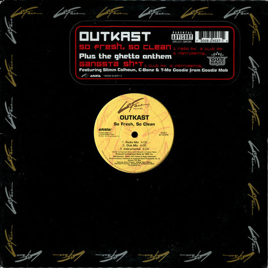 OutKast : So Fresh, So Clean / Gangsta Sh*t (12")