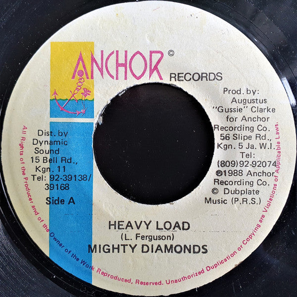 The Mighty Diamonds : Heavy Load (7")