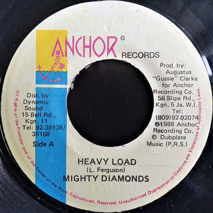 The Mighty Diamonds : Heavy Load (7")
