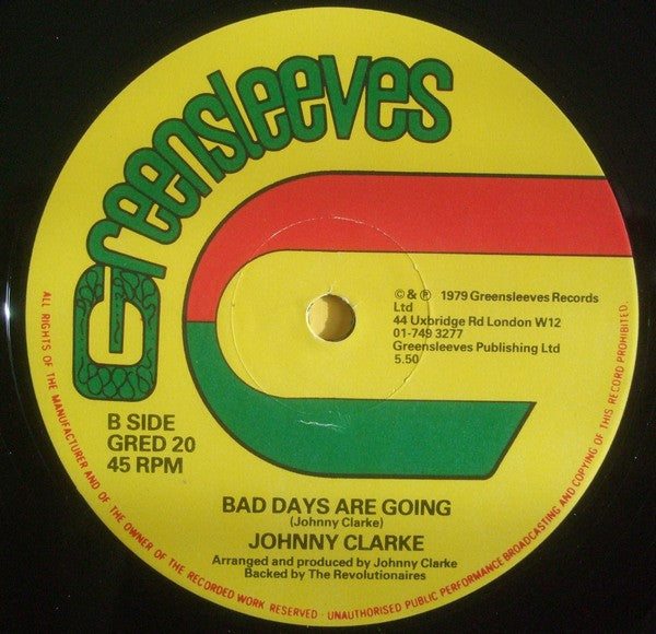 Johnny Clarke : Jah Love Is With I (12")