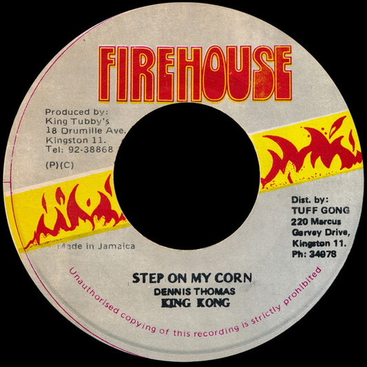 King Kong : Step On My Corn (7")