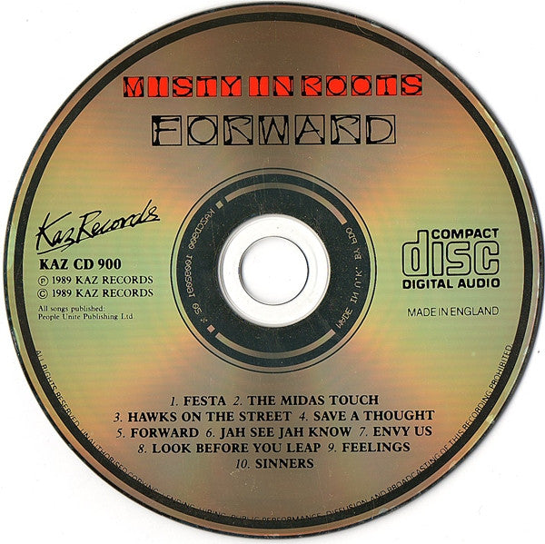 Misty In Roots : Forward (CD, Album)