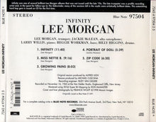 Lee Morgan : Infinity (CD, Album, Ltd, RE, RM)