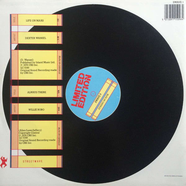 Dexter Wansel / Willie Bobo : Life On Mars / Always There (12", Ltd)