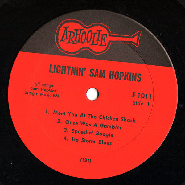 Lightnin' Sam Hopkins* : Lightnin' Sam Hopkins (LP, Album, RE)