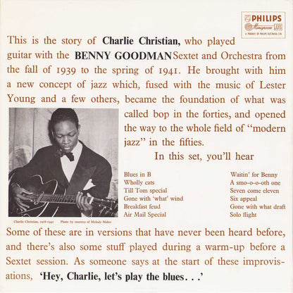 Charlie Christian With Benny Goodman Sextet And Benny Goodman And His Orchestra : With The Benny Goodman Sextet And Orchestra (LP, Comp)