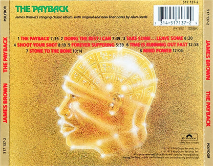 James Brown : The Payback (CD, Album, Mono, RE, RM)