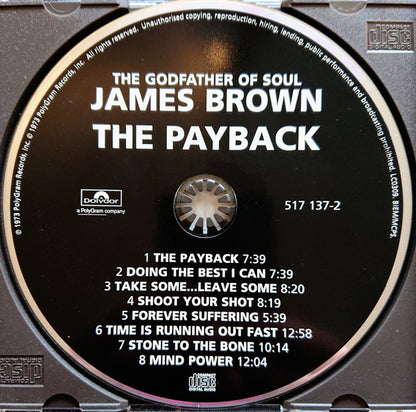 James Brown : The Payback (CD, Album, Mono, RE, RM)