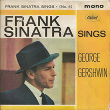 Frank Sinatra : Sings George Gershwin (7", EP, Mono)