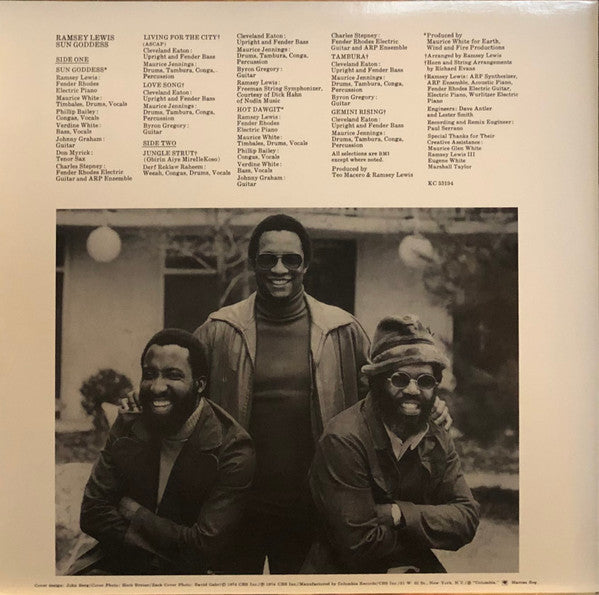 Ramsey Lewis : Sun Goddess (LP, Album, RE)