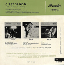 Louis Armstrong : C'est Si Bon (7", EP, Mono)