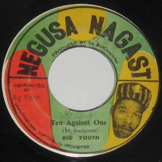 Big Youth / Big Youth Orchestra : Ten Against One / Idi Amin (7")