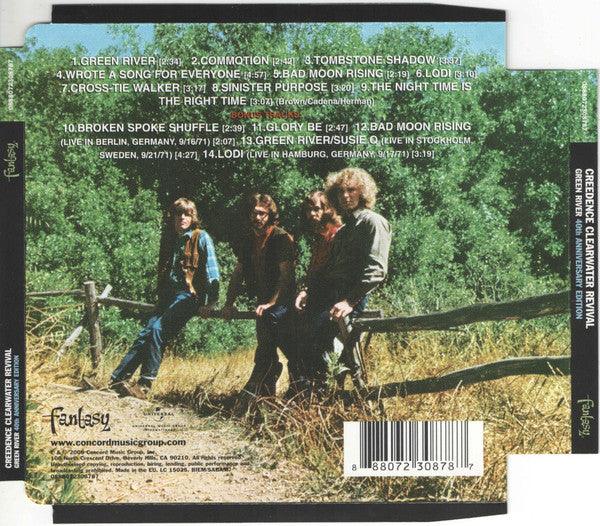 Creedence Clearwater Revival : Green River (CD, Album, RM)