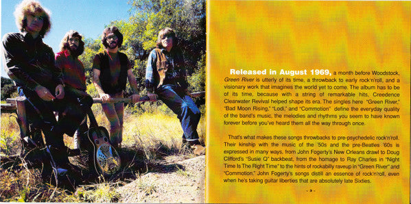 Creedence Clearwater Revival : Green River (CD, Album, RM)