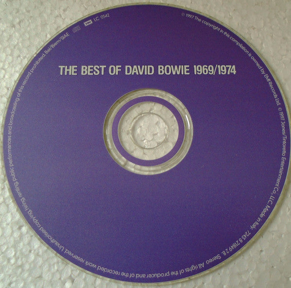 David Bowie : The Best Of David Bowie 1969/1974 (CD, Comp, RM)