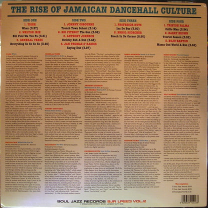 Various : Dancehall 2 (The Rise Of Jamaican Dancehall Culture) (Volume Two) (2xLP, Comp)